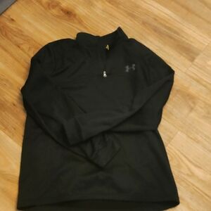 Youth XL Black  Under Armour 3/4 pullover